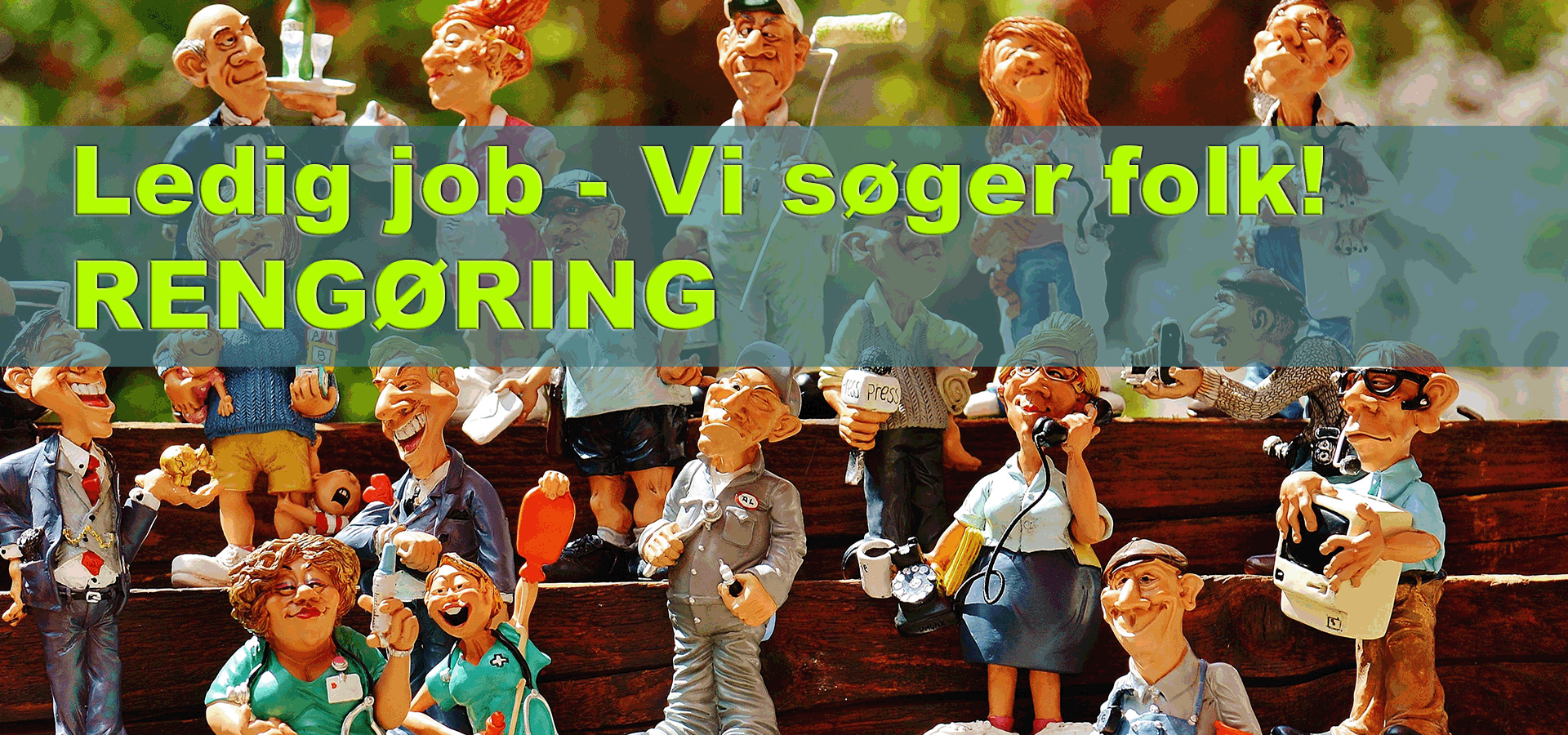 Ledig job rengøring - Vi søger folk