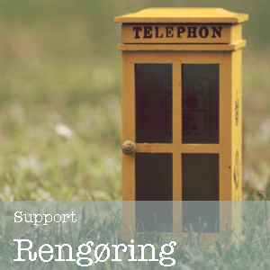 Support rengøring